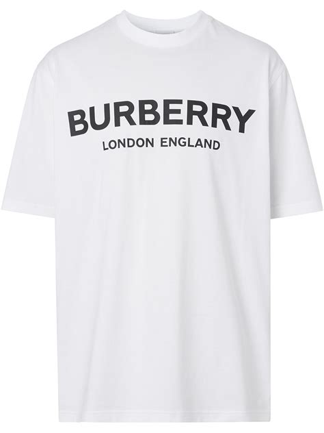 burberry small logo t shirt|burberry logo print t shirt.